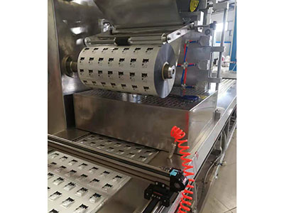 雙面鋁箔拉伸包裝機案例